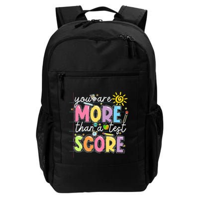 Test Day You Are More Than A Test Score Rock The Test Backpack