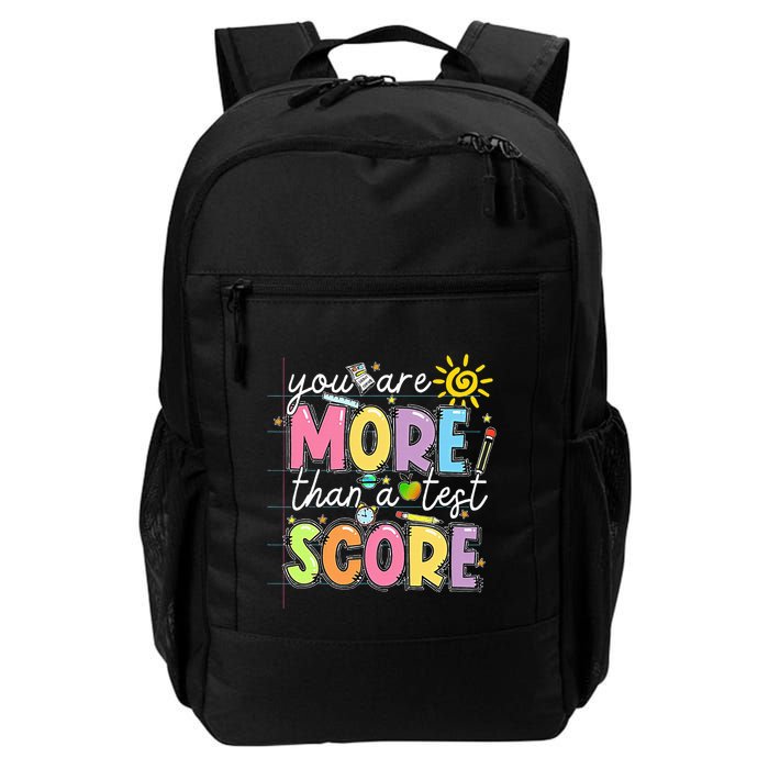 Test Day You Are More Than A Test Score Rock The Test Backpack