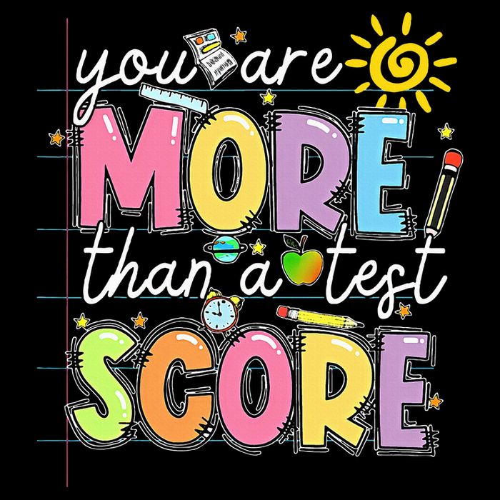 Test Day You Are More Than A Test Score Rock The Test Flatbill Hat