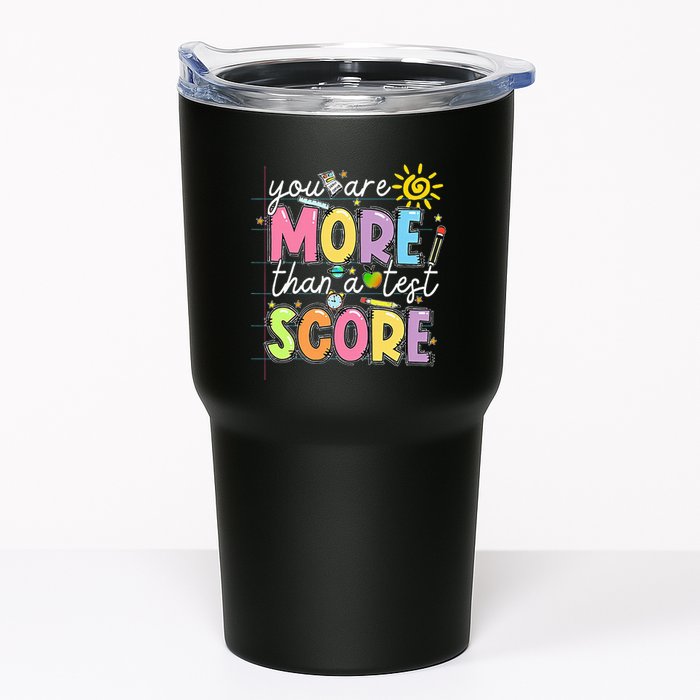 Test Day You Are More Than A Test Score Rock The Test Tumbler
