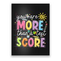 Test Day You Are More Than A Test Score Rock The Test Poster