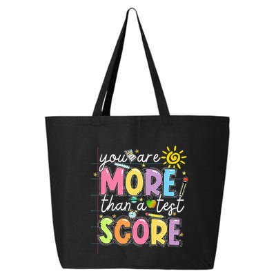 Test Day You Are More Than A Test Score Rock The Test 25L Jumbo Tote
