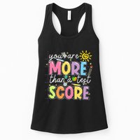 Test Day You Are More Than A Test Score Rock The Test Womens Tank Top