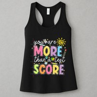 Test Day You Are More Than A Test Score Rock The Test Womens Tank Top