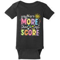 Test Day You Are More Than A Test Score Rock The Test Baby Bodysuit