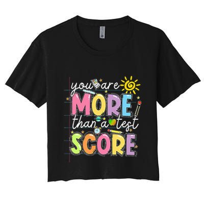 Test Day You Are More Than A Test Score Rock The Test Crop Top