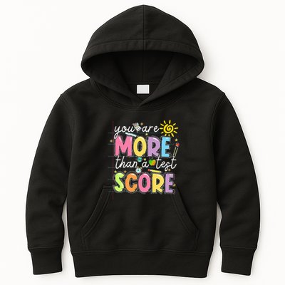 Test Day You Are More Than A Test Score Rock The Test Kids Hoodie