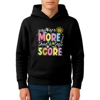 Test Day You Are More Than A Test Score Rock The Test Kids Hoodie