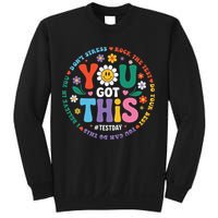 Test Day You Got This Rock The Test Teacher Testing Day Sweatshirt