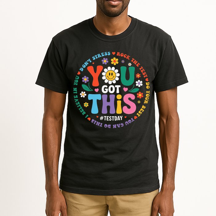 Test Day You Got This Rock The Test Teacher Testing Day Tall T-Shirt