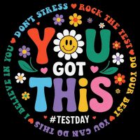 Test Day You Got This Rock The Test Teacher Testing Day Impact Tech Backpack