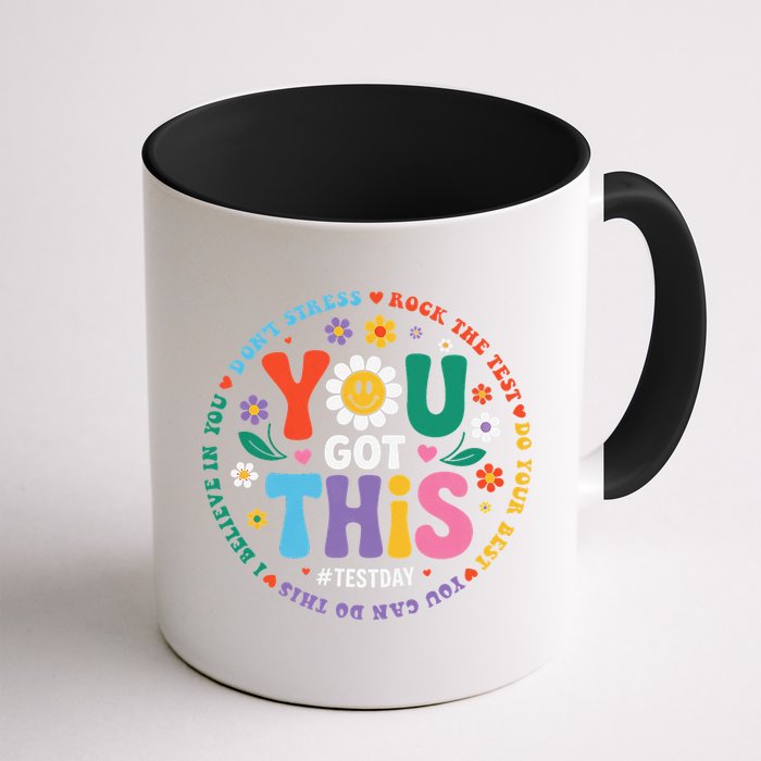 Test Day You Got This Rock The Test Teacher Testing Day Mug