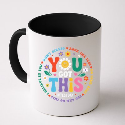 Test Day You Got This Rock The Test Teacher Testing Day Mug