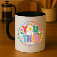 Test Day You Got This Rock The Test Teacher Testing Day Mug