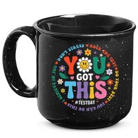 Test Day You Got This Rock The Test Teacher Testing Day 15oz Campfire Ceramic Mug