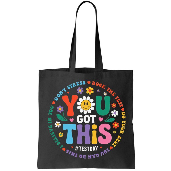 Test Day You Got This Rock The Test Teacher Testing Day Bag