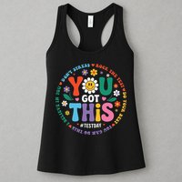 Test Day You Got This Rock The Test Teacher Testing Day Womens Tank Top