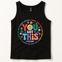 Test Day You Got This Rock The Test Teacher Testing Day Tank Top