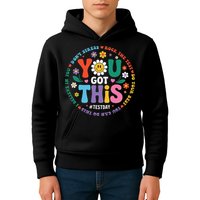 Test Day You Got This Rock The Test Teacher Testing Day Kids Hoodie
