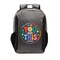 Test Day You Got This Rock The Test Teacher Testing Day Vector Backpack