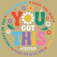 Test Day You Got This Rock The Test Teacher Testing Day Hoodie