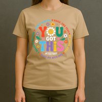 Test Day You Got This Rock The Test Teacher Testing Day T-Shirt