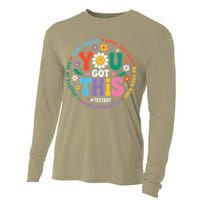 Test Day You Got This Rock The Test Teacher Testing Day Cooling Performance Long Sleeve Crew