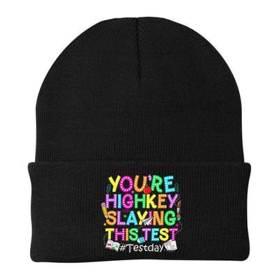 Test Day You're Highkey Slaying This Test Testing Teacher Beanie