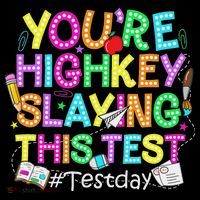 Test Day You're Highkey Slaying This Test Testing Teacher Ladies Essential Flowy Tank