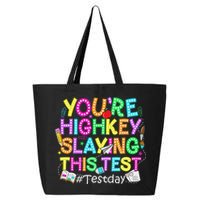 Test Day You're Highkey Slaying This Test Testing Teacher 25L Jumbo Tote