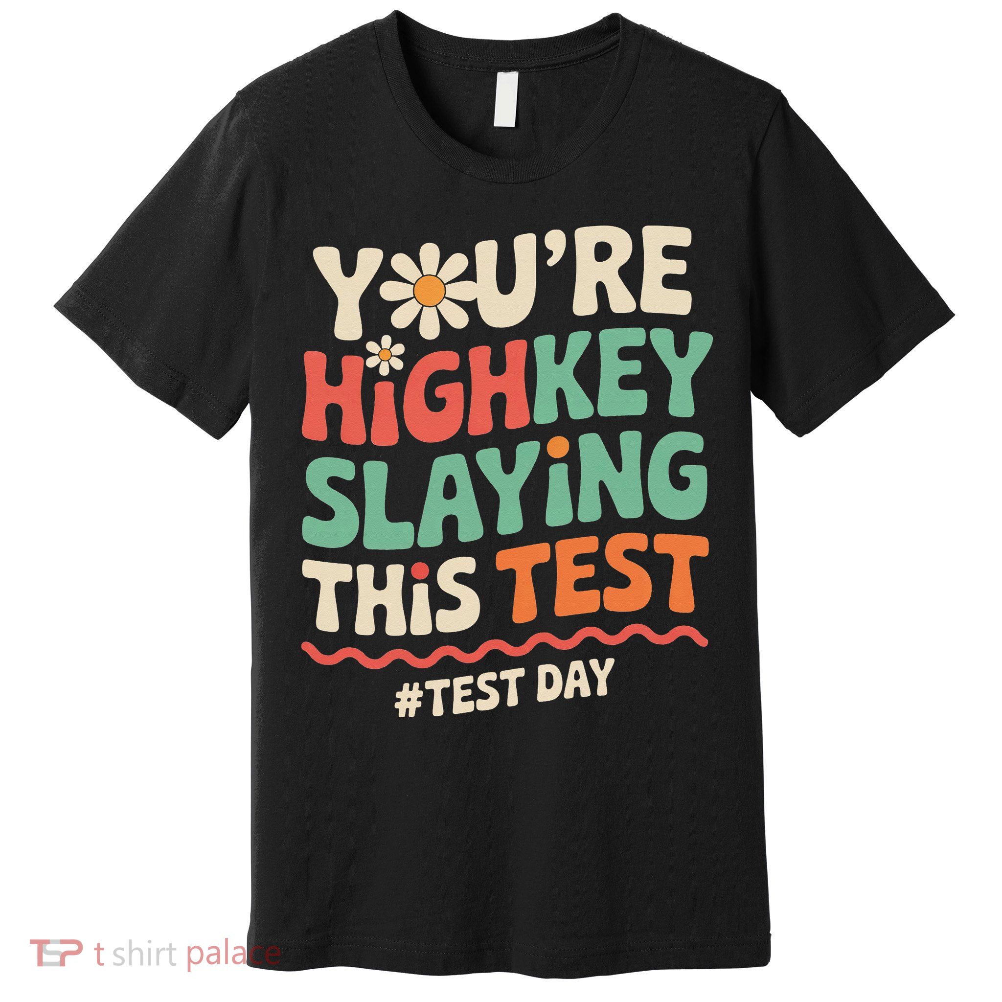 Test Day Youre Highkey Slaying This Test Teacher Premium T-Shirt