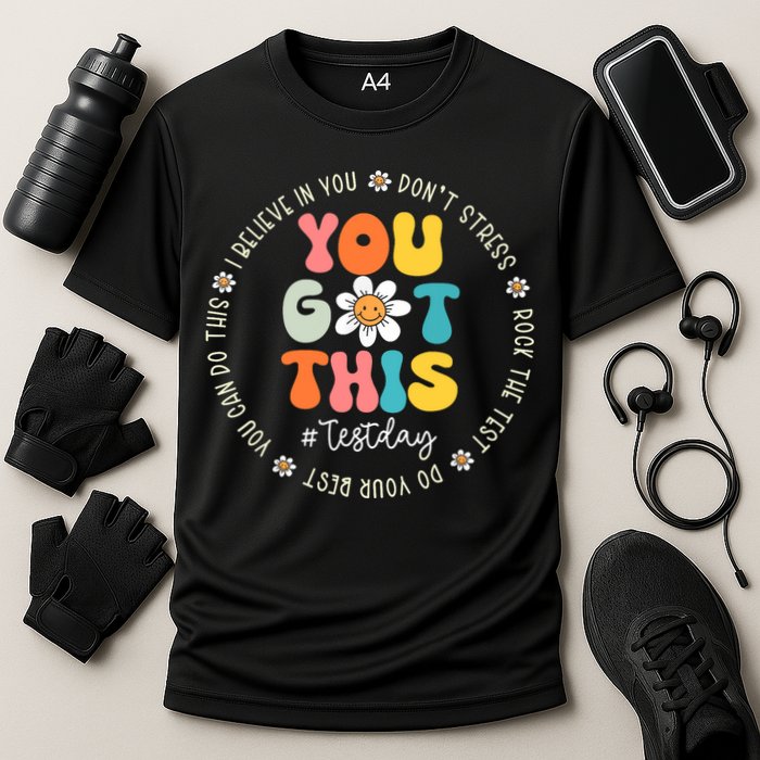 Test Day You Got This Rock The Test Teacher Testing Day Performance Shirt