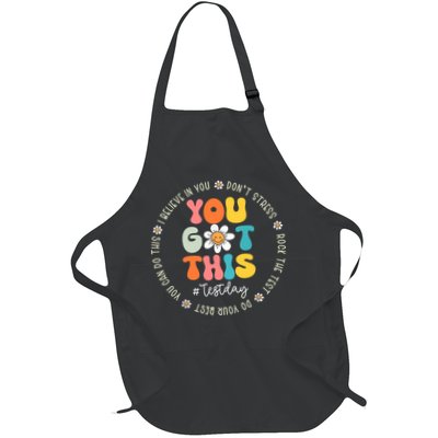 Test Day You Got This Rock The Test Teacher Testing Day Apron