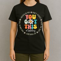 Test Day You Got This Rock The Test Teacher Testing Day T-Shirt
