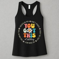 Test Day You Got This Rock The Test Teacher Testing Day Womens Tank Top