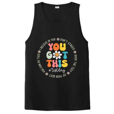 Test Day You Got This Rock The Test Teacher Testing Day PosiCharge Competitor Tank