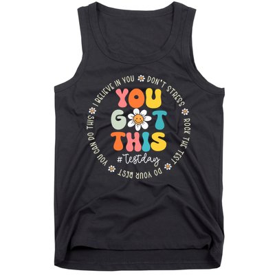 Test Day You Got This Rock The Test Teacher Testing Day Tank Top
