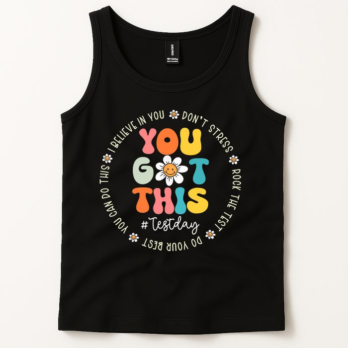 Test Day You Got This Rock The Test Teacher Testing Day Tank Top