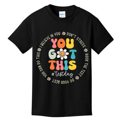 Test Day You Got This Rock The Test Teacher Testing Day Kids T-Shirt