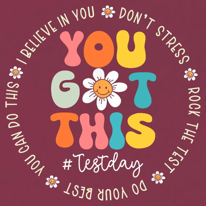 Test Day You Got This Rock The Test Teacher Testing Day 16oz Travel Tumbler