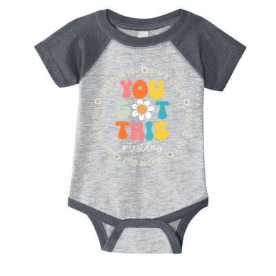 Test Day You Got This Rock The Test Teacher Testing Day Infant Baby Jersey Bodysuit