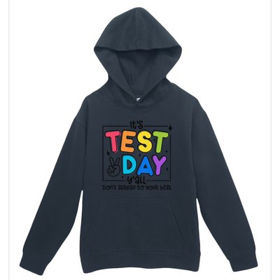 Testing Day YAll Rock The Test 1 2 3 Motivational Urban Pullover Hoodie