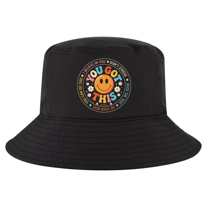 Test Day You Got This Rock The Test Teacher Testing Day Cool Comfort Performance Bucket Hat