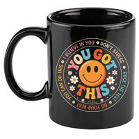 Test Day You Got This Rock The Test Teacher Testing Day 11oz C Handle Ceramic Mug