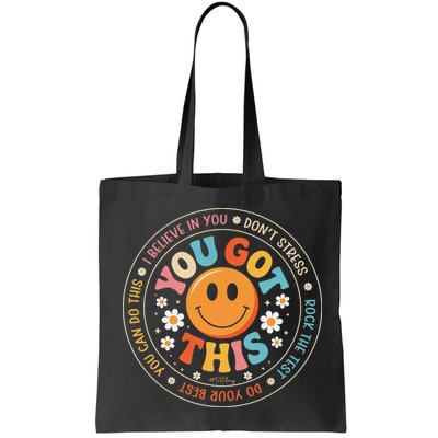 Test Day You Got This Rock The Test Teacher Testing Day Bag