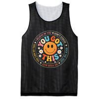 Test Day You Got This Rock The Test Teacher Testing Day Mesh Reversible Basketball Jersey Tank