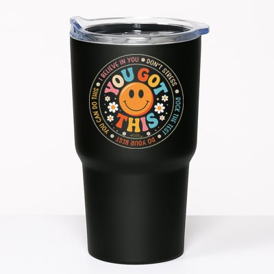 Test Day You Got This Rock The Test Teacher Testing Day Tumbler