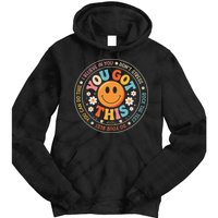 Test Day You Got This Rock The Test Teacher Testing Day Tie Dye Hoodie