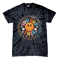 Test Day You Got This Rock The Test Teacher Testing Day Tie-Dye T-Shirt