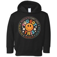 Test Day You Got This Rock The Test Teacher Testing Day Toddler Hoodie
